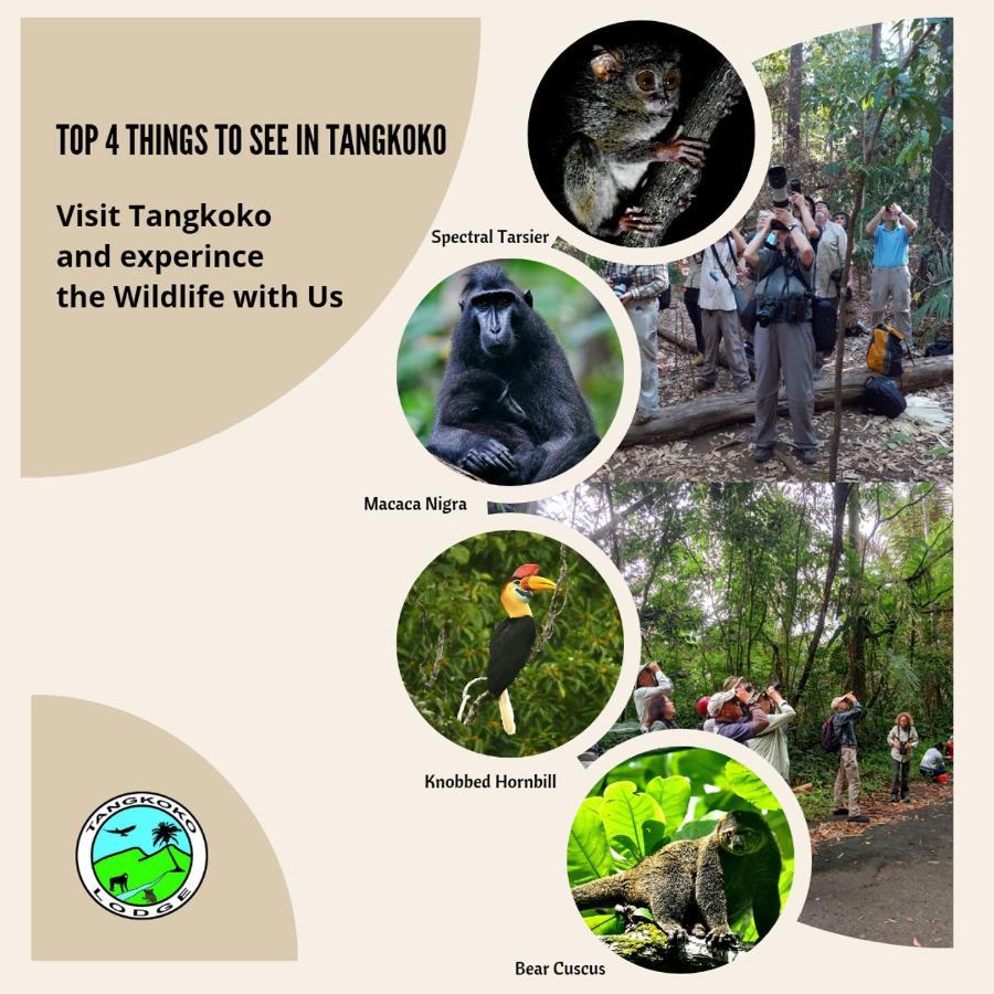 Tangkoko Lodge Bitung Bagian luar foto